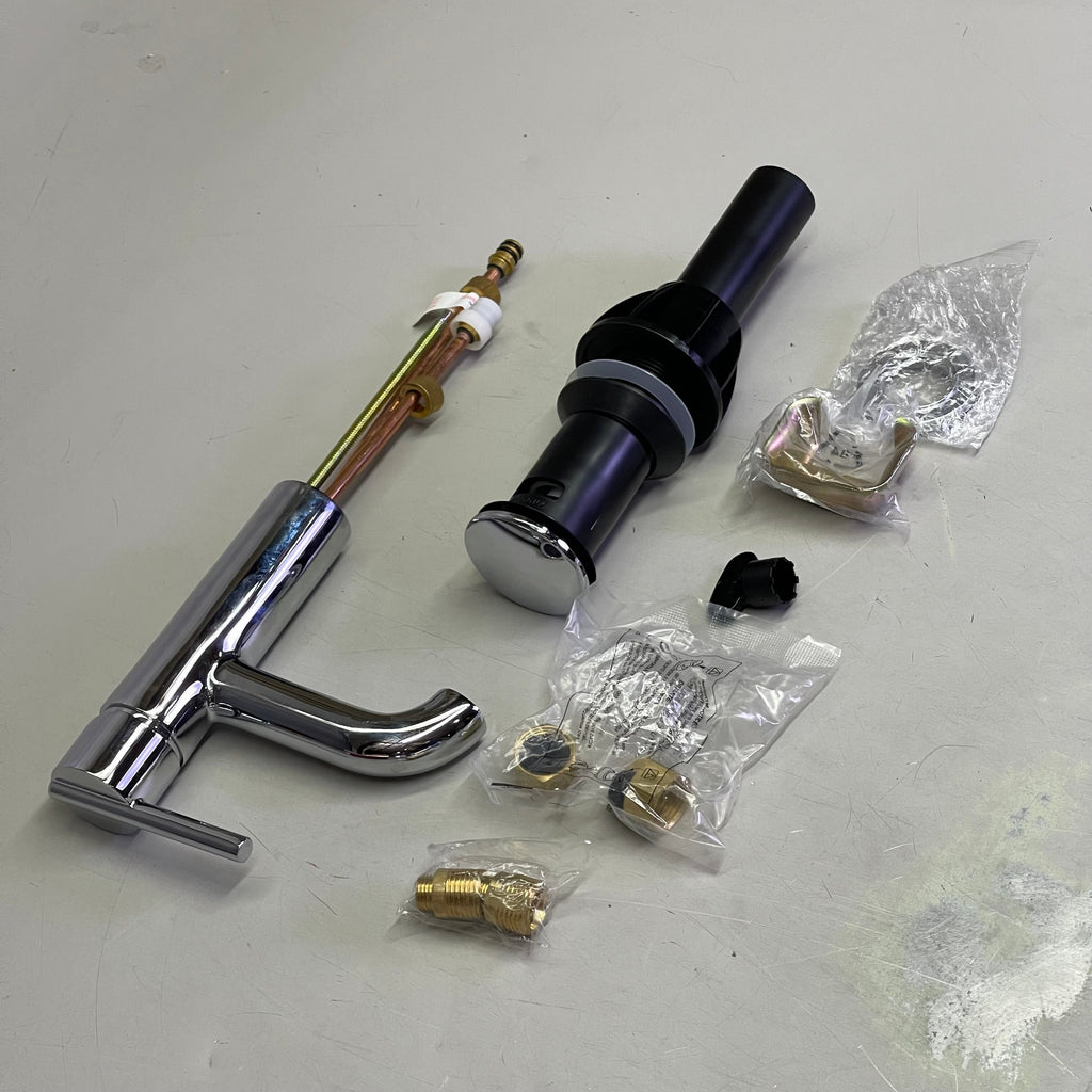 PFISTER Brislin Single Control Bathroom Faucet Polished Chrome LG42-BI0C