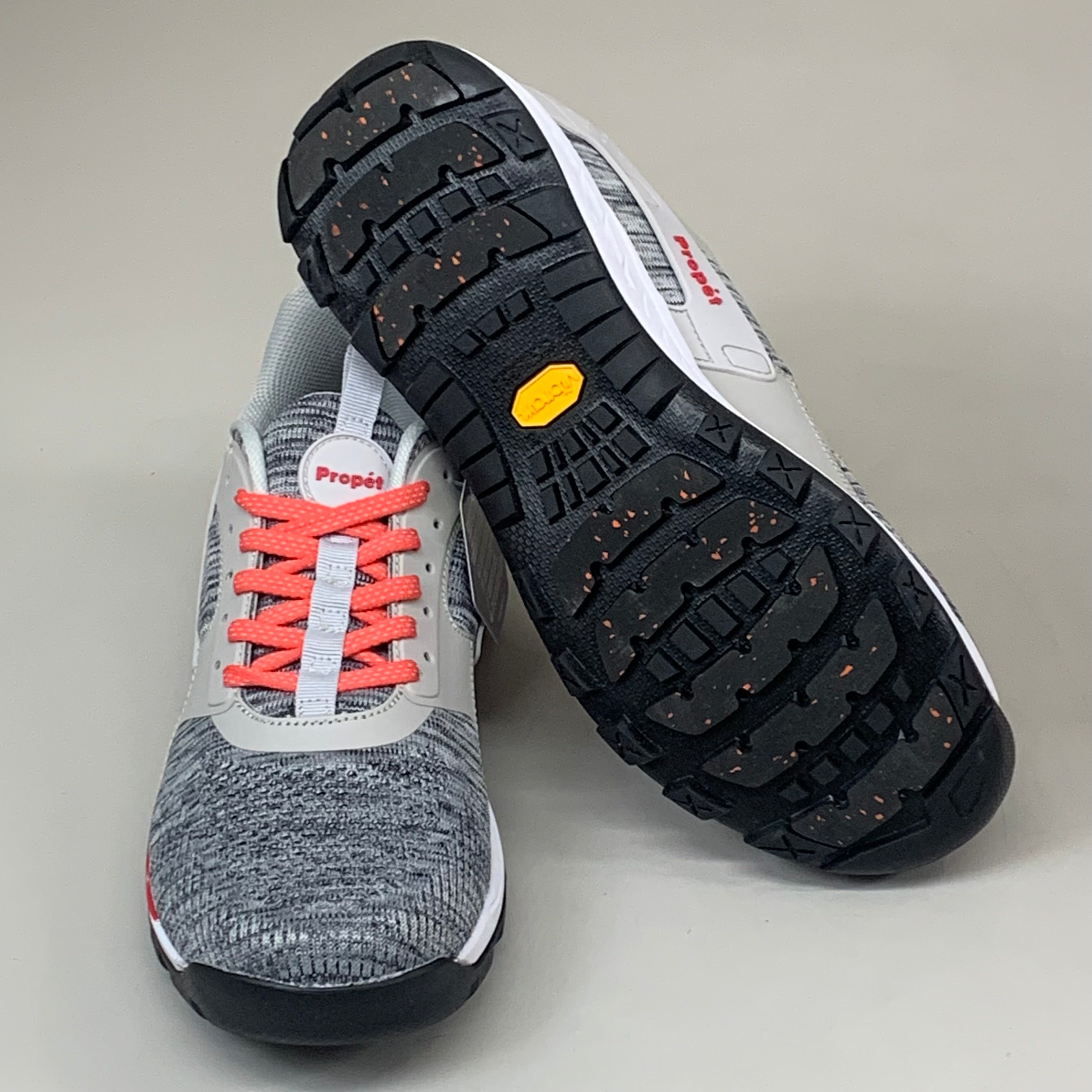 PROPET Visper Diabetic Hiking Sneaker Orthotic M(B) Women's SZ 12 LT Grey WOA022MLGRM-12