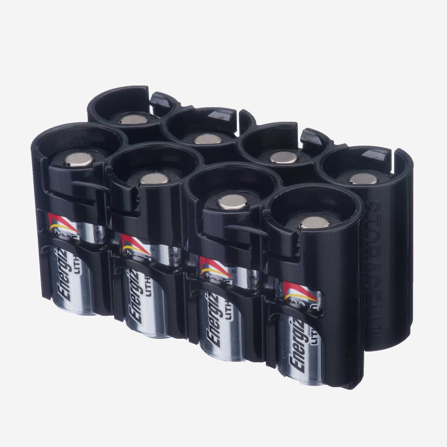 CR123 - 8 Pack (Black)