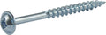 8 x 3 Combo #2 Sq/Ph Round Washer Head Particle Board Screw T-17 Zinc Plated (1500)
