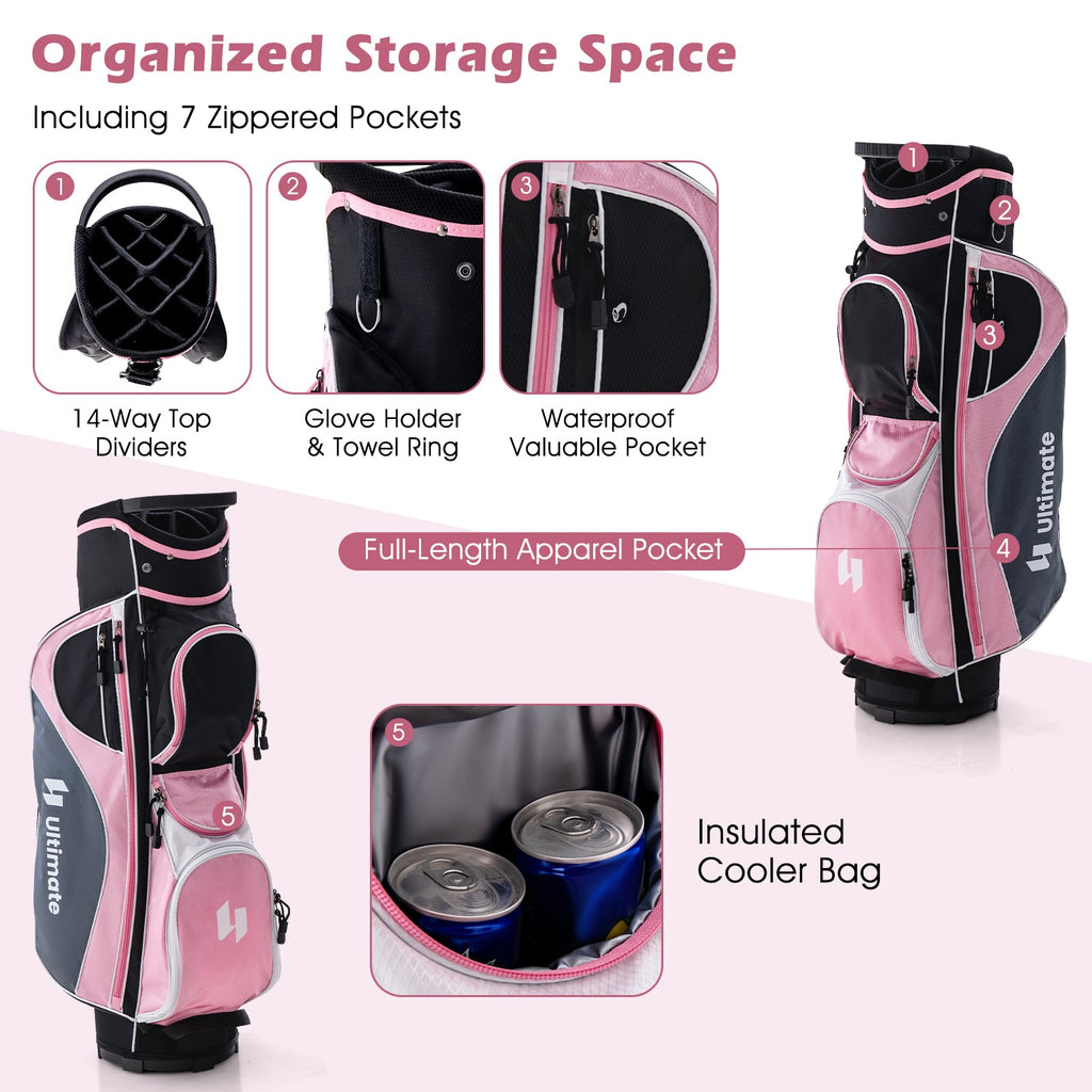 Women's Complete Golf Club Set Right Hand with Rain Hood