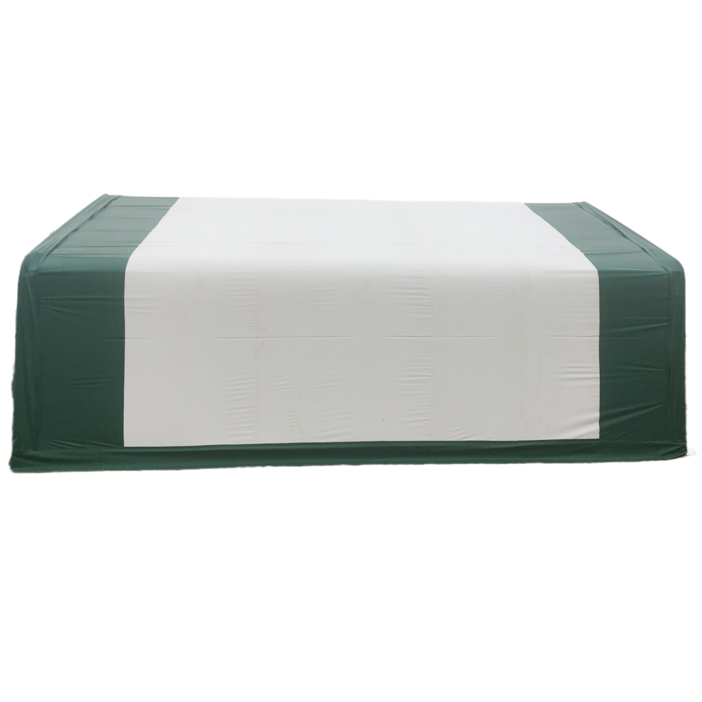 Cover Replacement for Double Truss Storage Shelter
