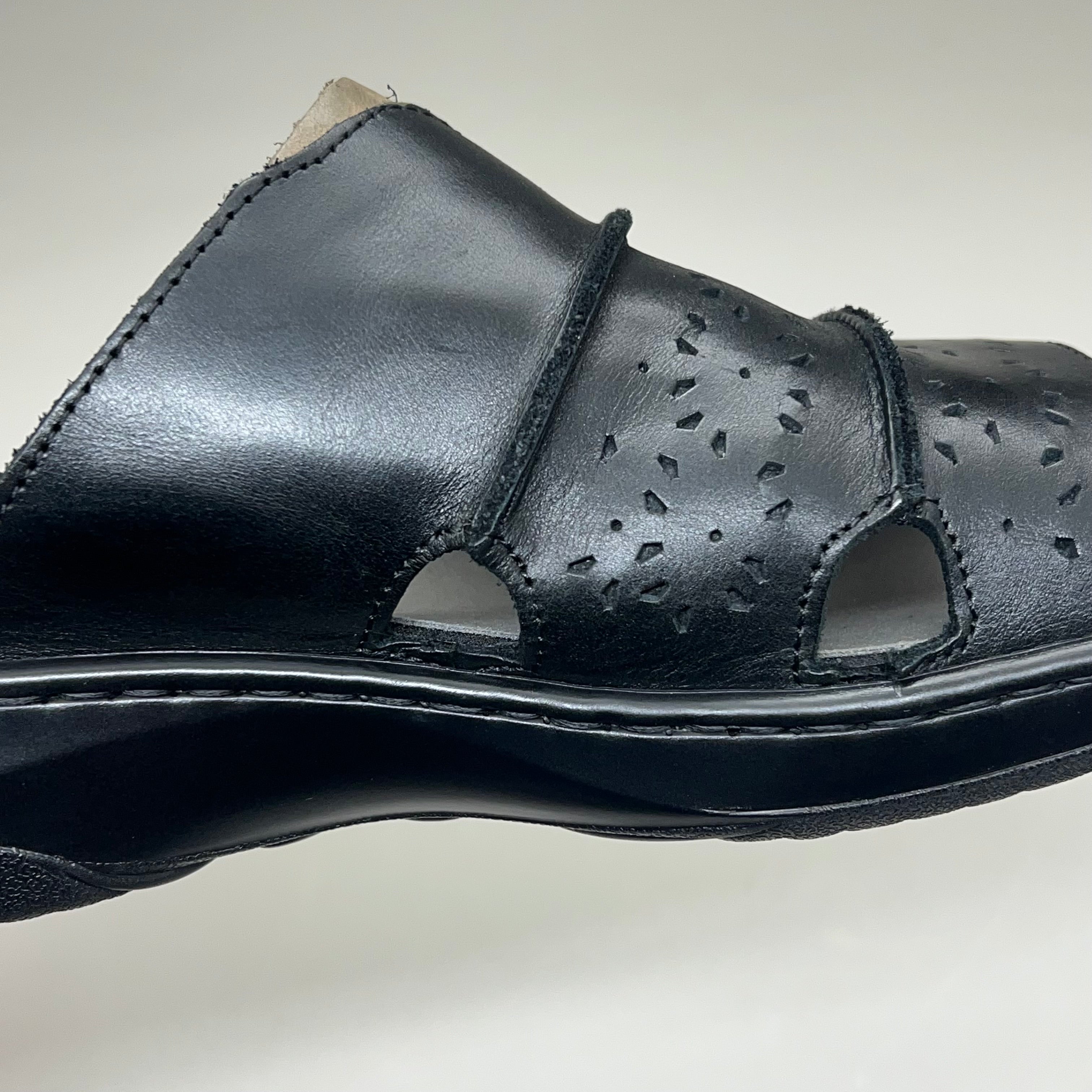 PROPET Gertie Supportive Sandal Orthotic Women's Sz 11 Width W(D) Black WSO041L