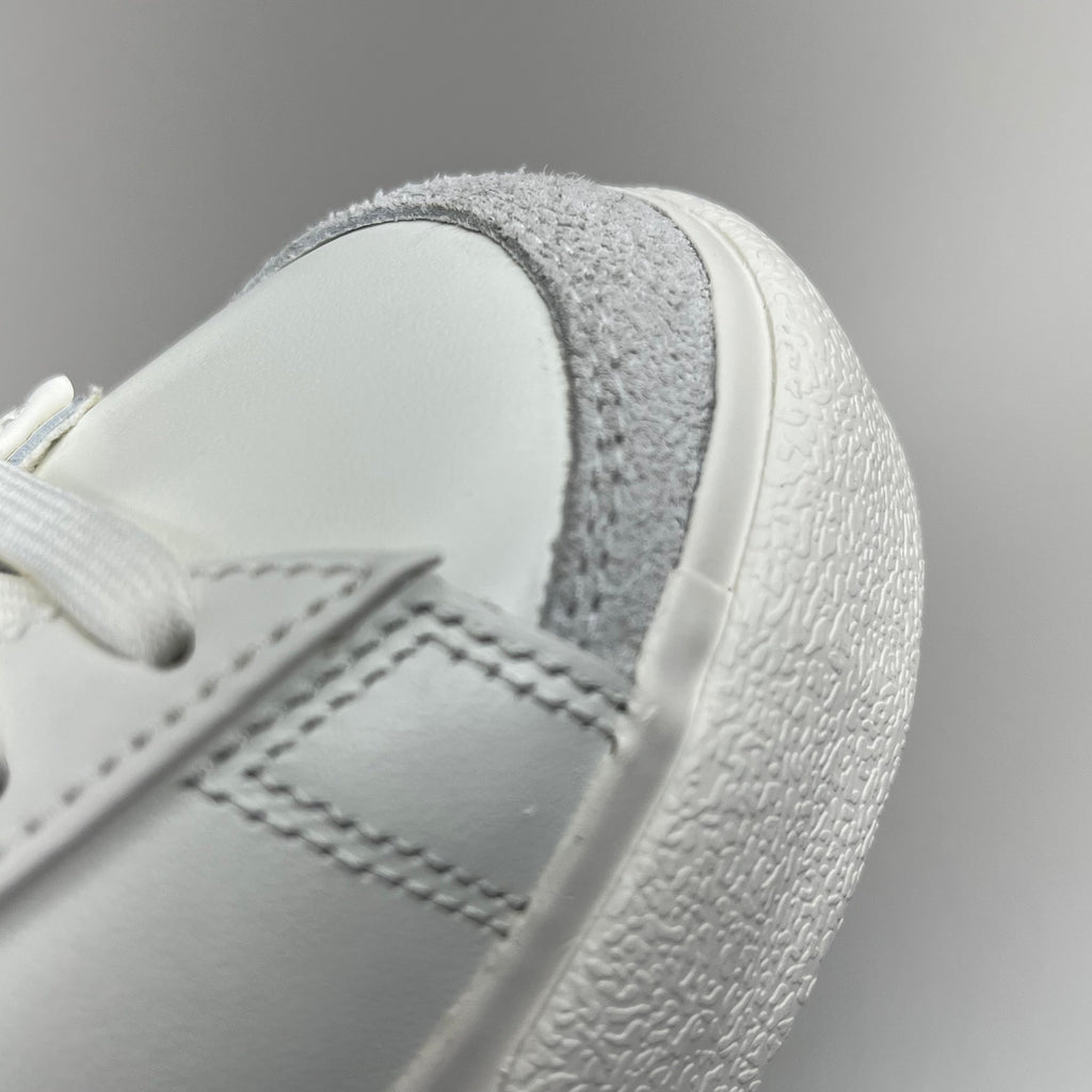 NIKE Blazer Low Cut Platform Shoes Sz Women's 7.5 Men's 6 Yellow/Grey/White