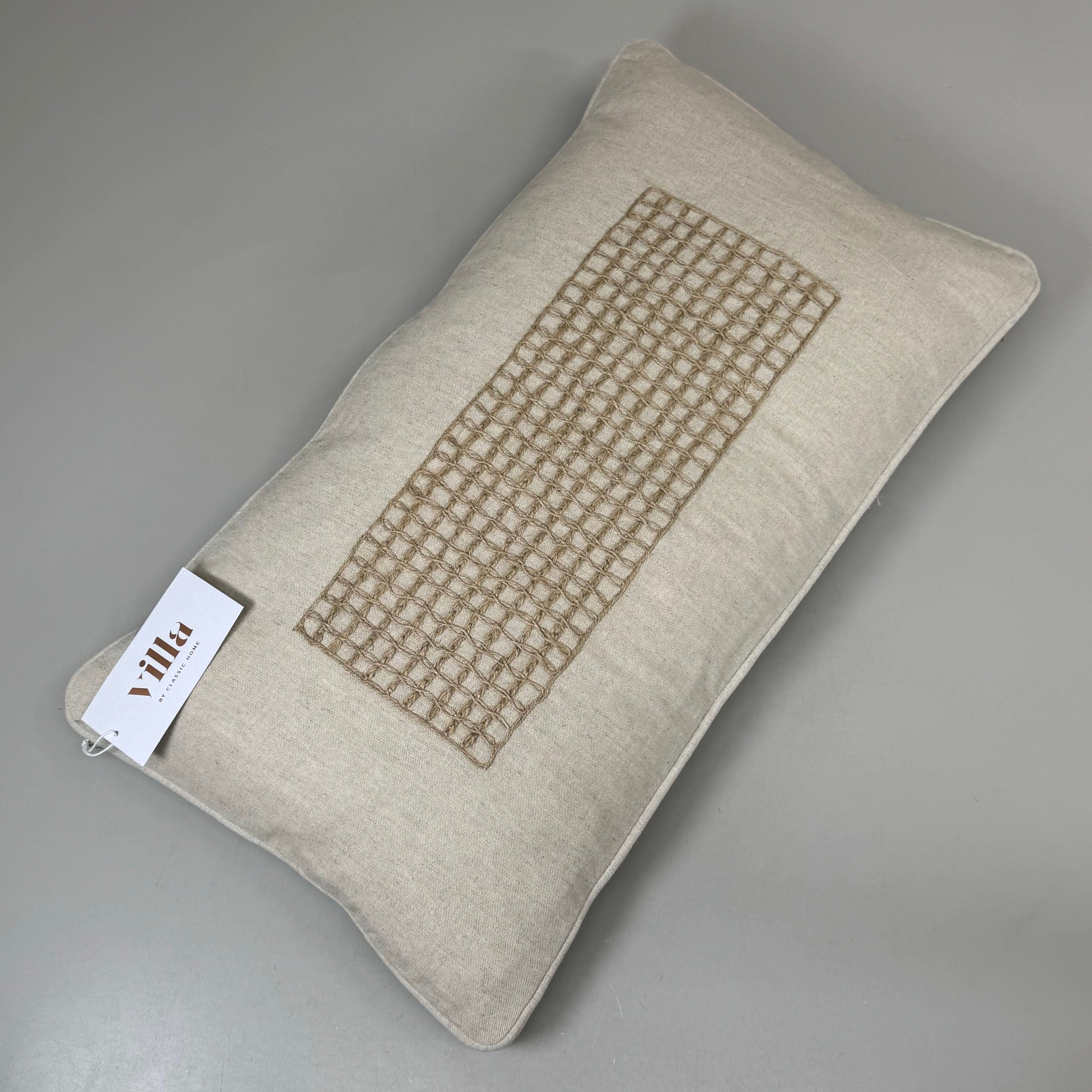 VILLA 14"x26" MP Siena Throw Decorative Pillow Natural