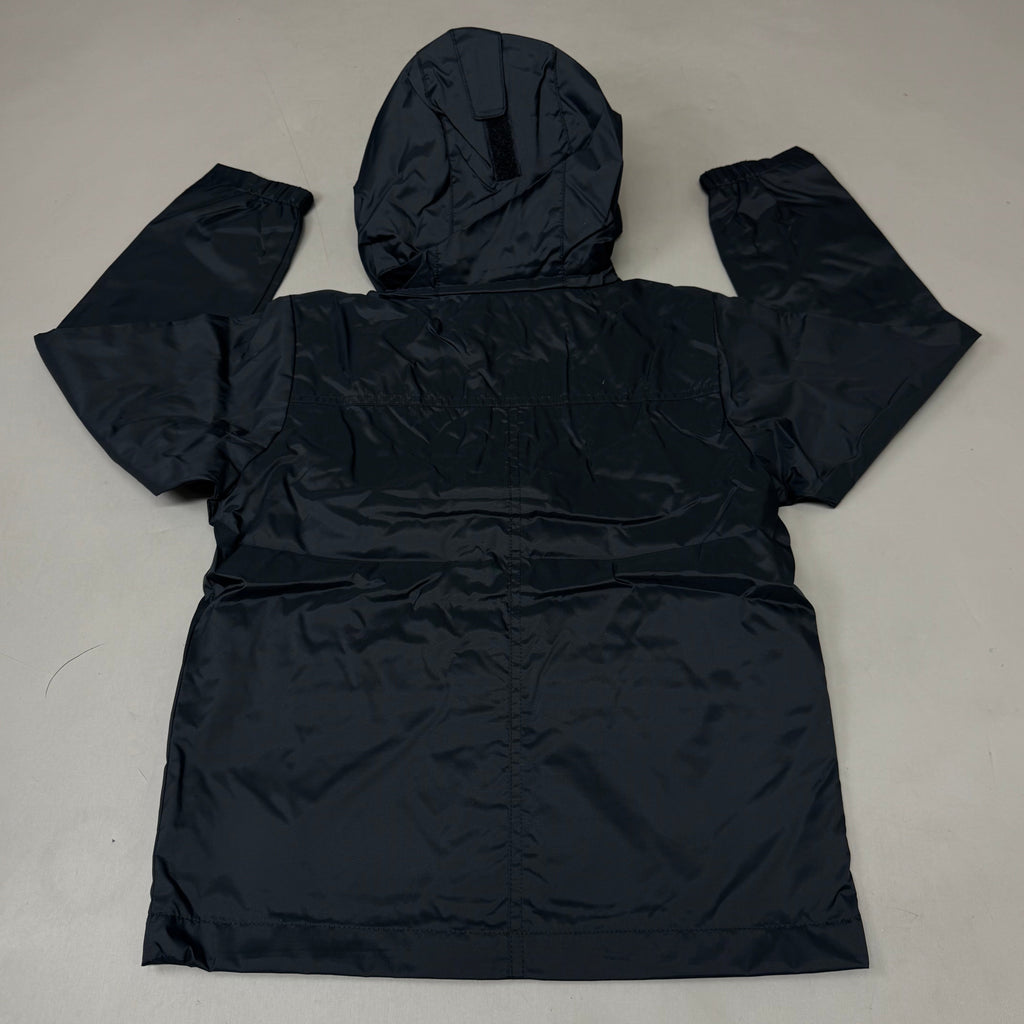 COLUMBIA Rain-Zilla Fleece Lined ZipUp Jacket Unisex Youth Sz XS Black RB3418-015
