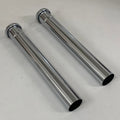 DEARBORN (2 PACK) Extension Tube W/ Slip Joint 24-Gauge 12" 1-1/2" Chrome 793A-1