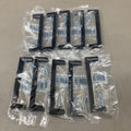 BERENSON (10 Pack) Metro Cabinet Handles 6.16"x7/16"x1.37" Black 4116-1055-P