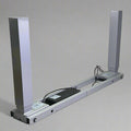 SITONIT SEATING Switchback Base V3 24" Top 2 Leg 3 Stage, Silver 80-011731-01