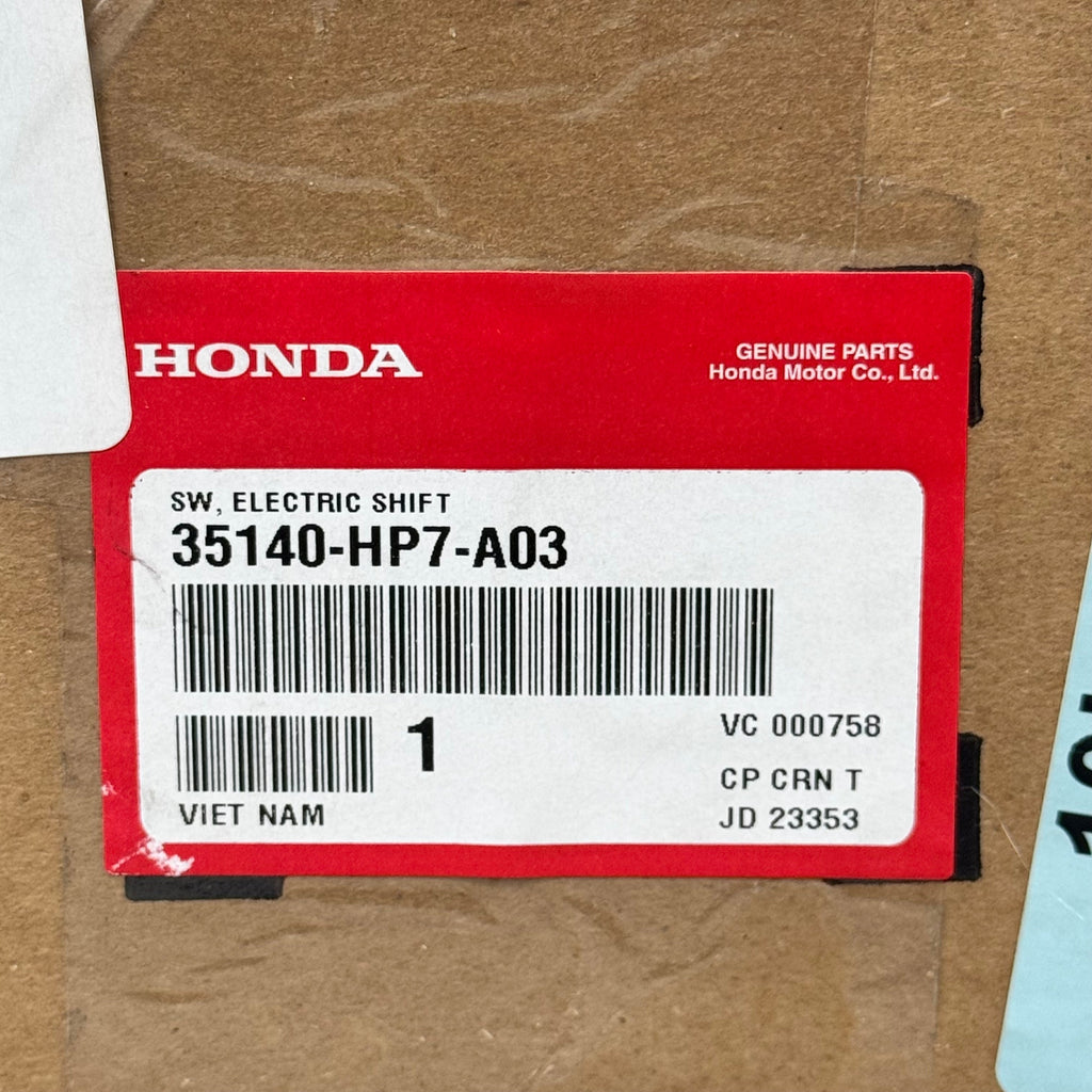 HONDA Electric Shift SW For Motorcycles Genuine OEM 35140-HP7-A03
