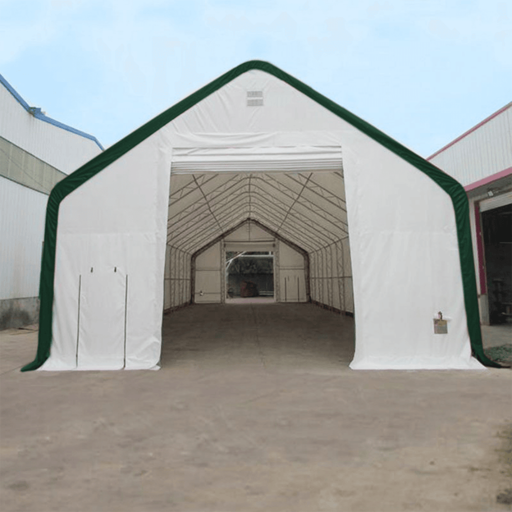 W40'xL64'xH23' Double Truss Storage Shelter