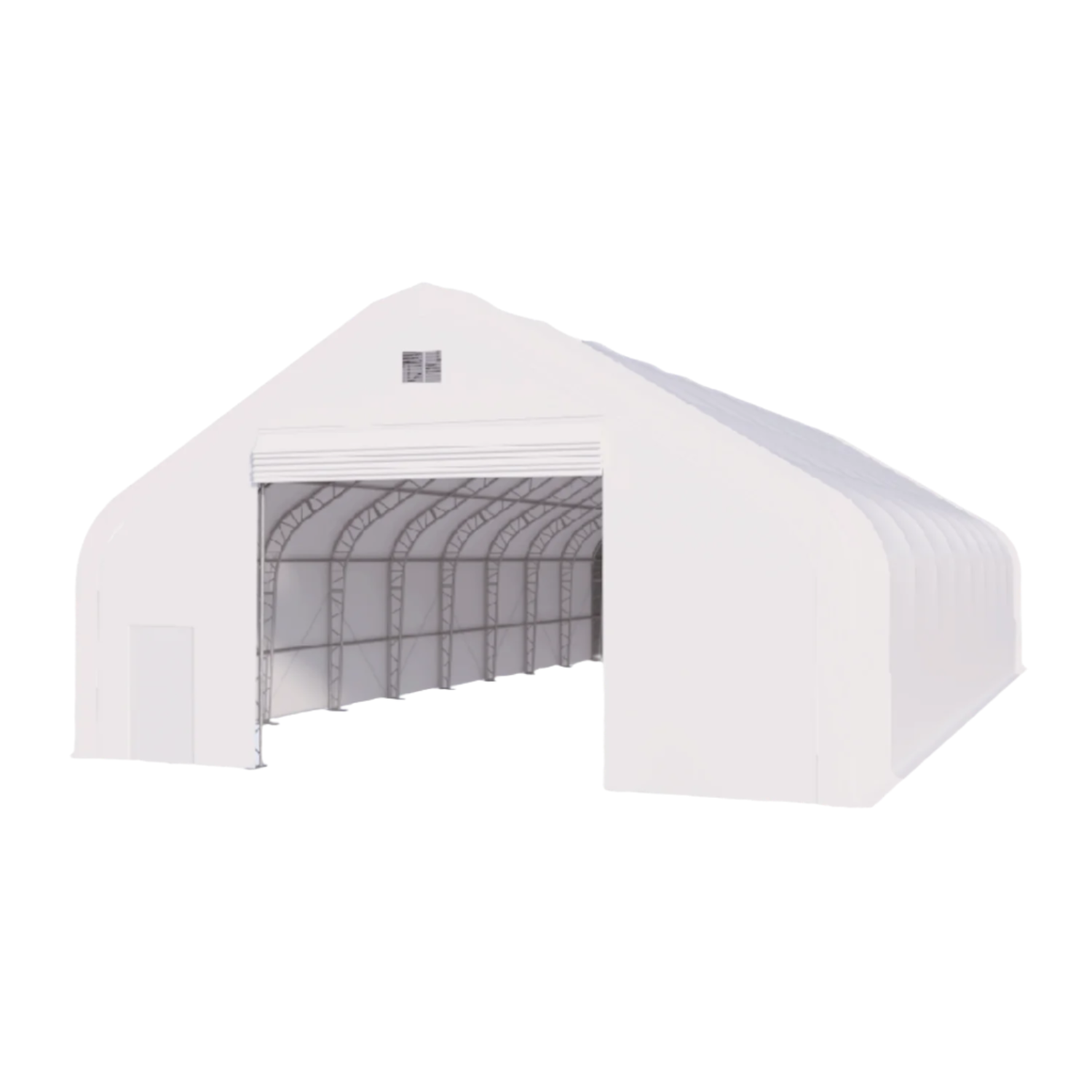 W70'xL120'xH28' Double Truss Storage Shelter