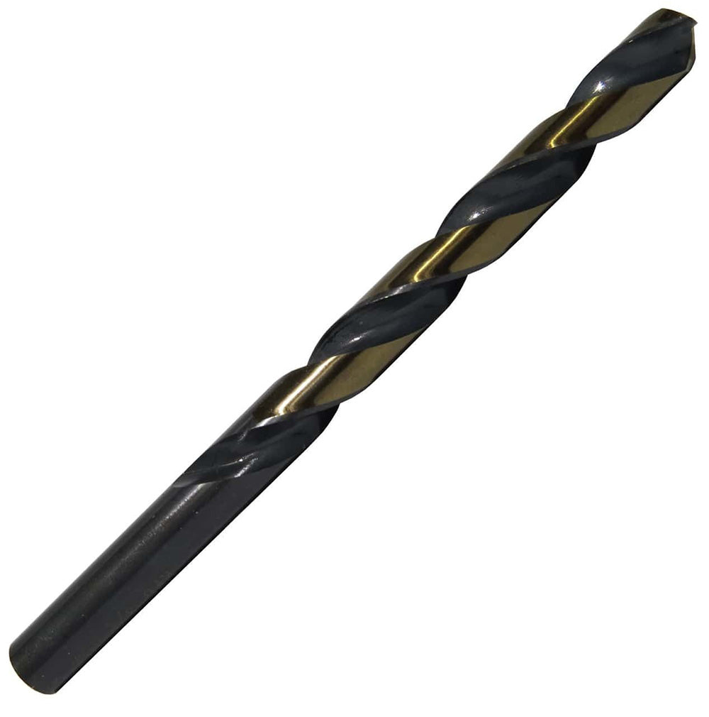 1/8" HSS Black & Gold Split Point Stub Drill Bit, Contractor Grade, KFDST1/8