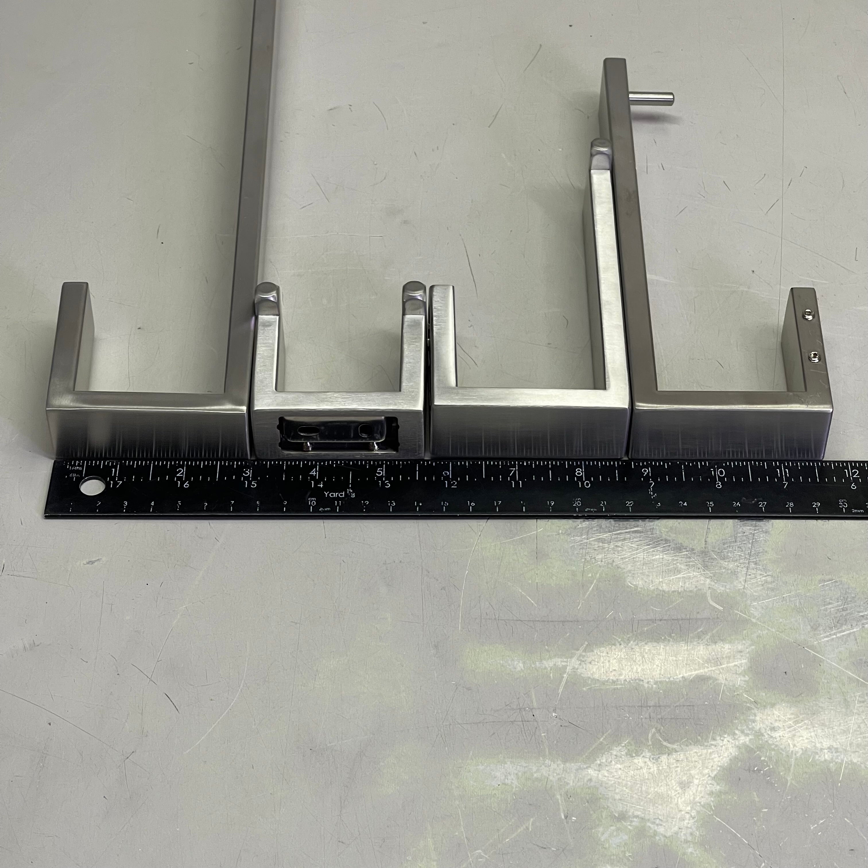 Bathroom Accessory Set (Towel Bar, Robe Hook, & More!) Nickel