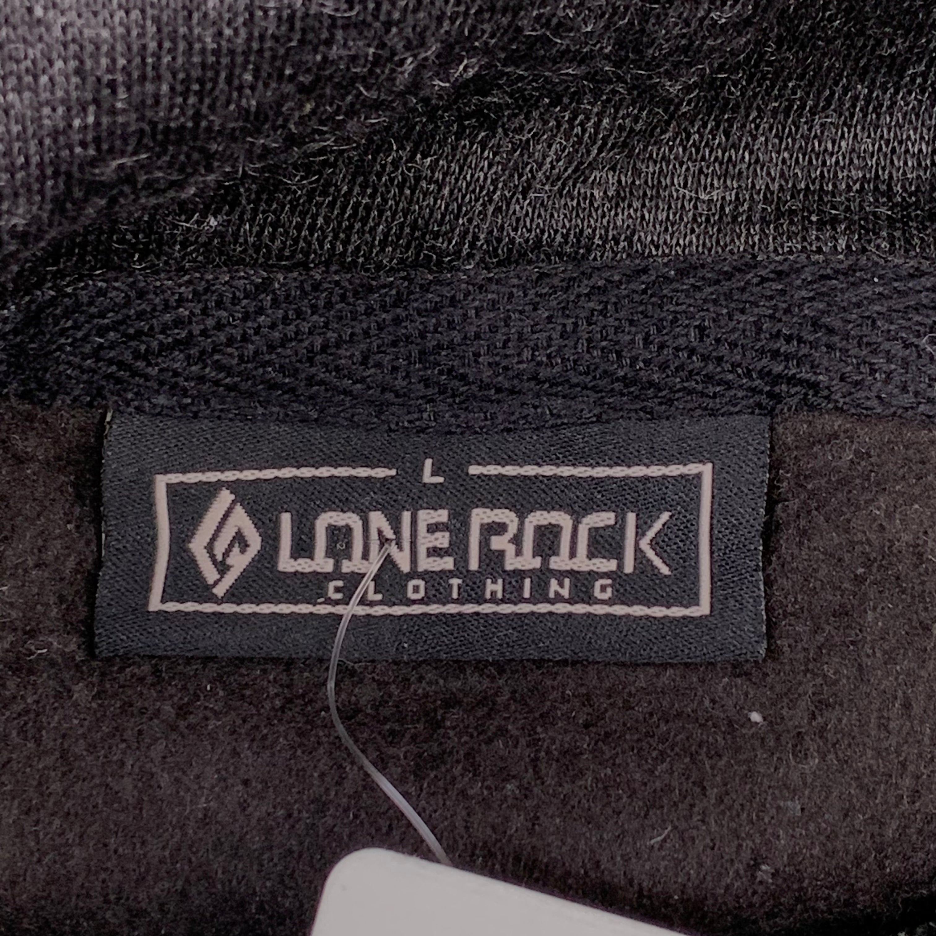 LONEROCK Helen Georgia Tie Hoodie Sz Large Green