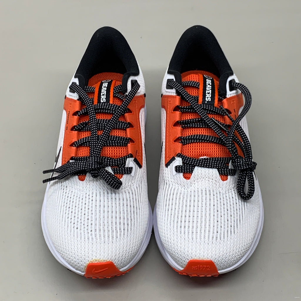 NIKE Zoom Pegasus 40 Oregon St Shoes White Team Orange & Black 15.5 W 14 M DZ5954-100