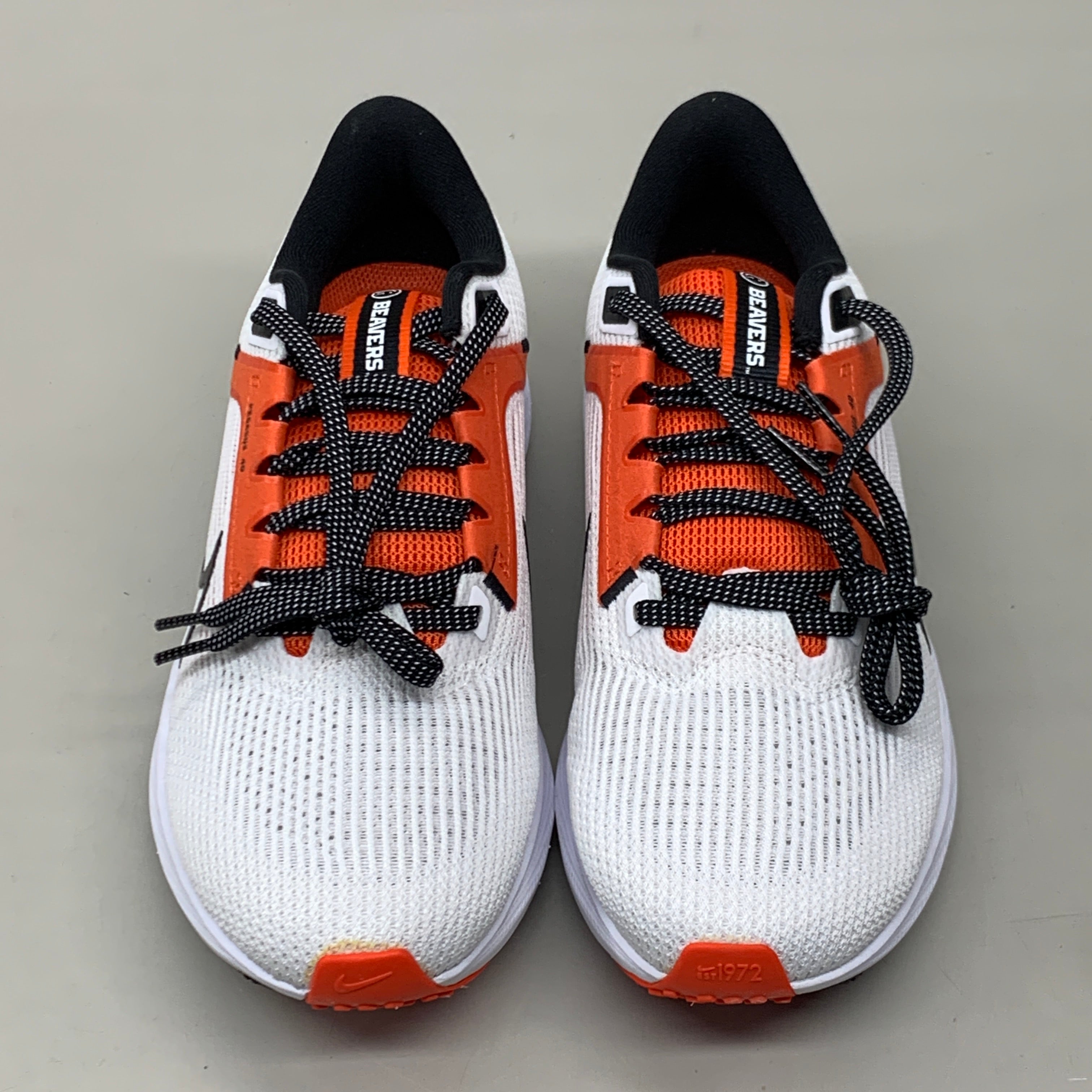 NIKE Zoom Pegasus 40 Oregon St Shoes White Team Orange & Black 15.5 W 14 M DZ5954-100