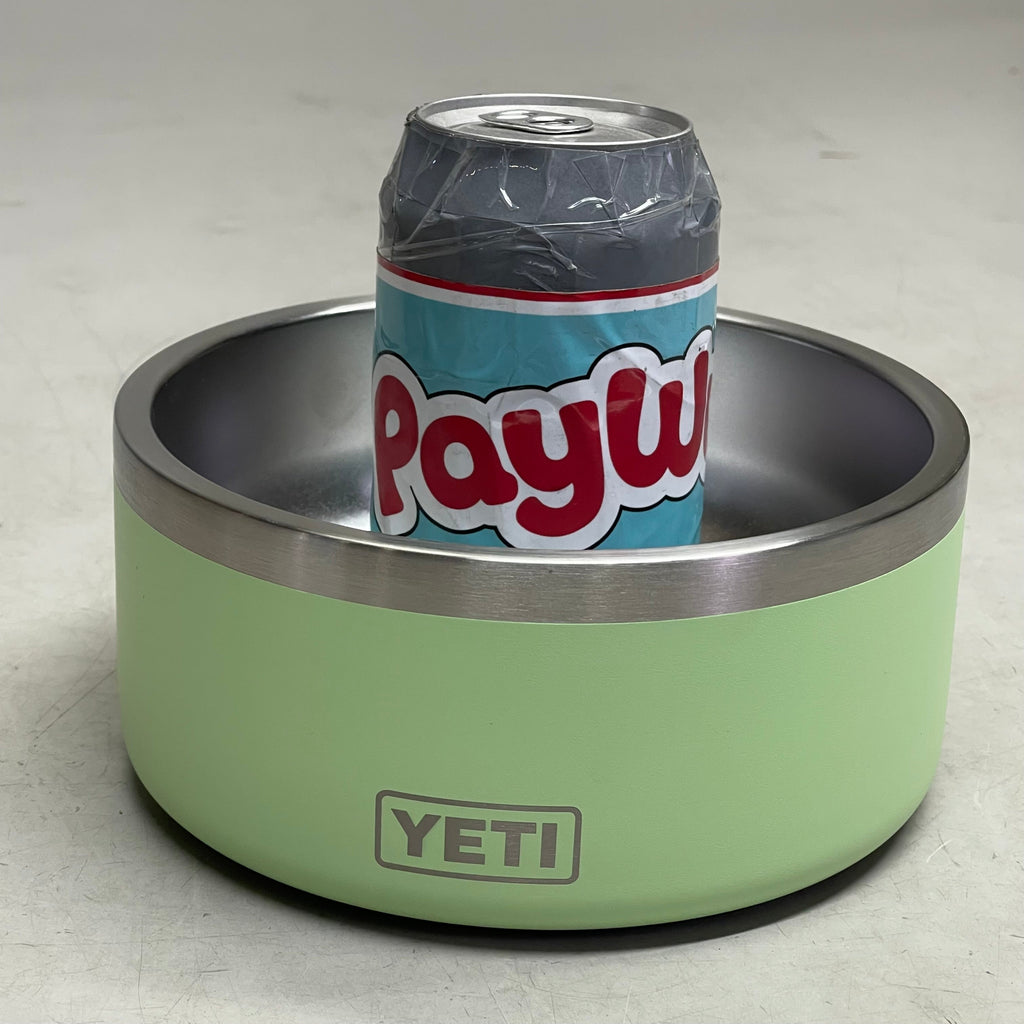 YETI Boomer Dog Bowl *HAS "CINTAS" Branding* 4 Cup (32 oz) Key Lime 4550