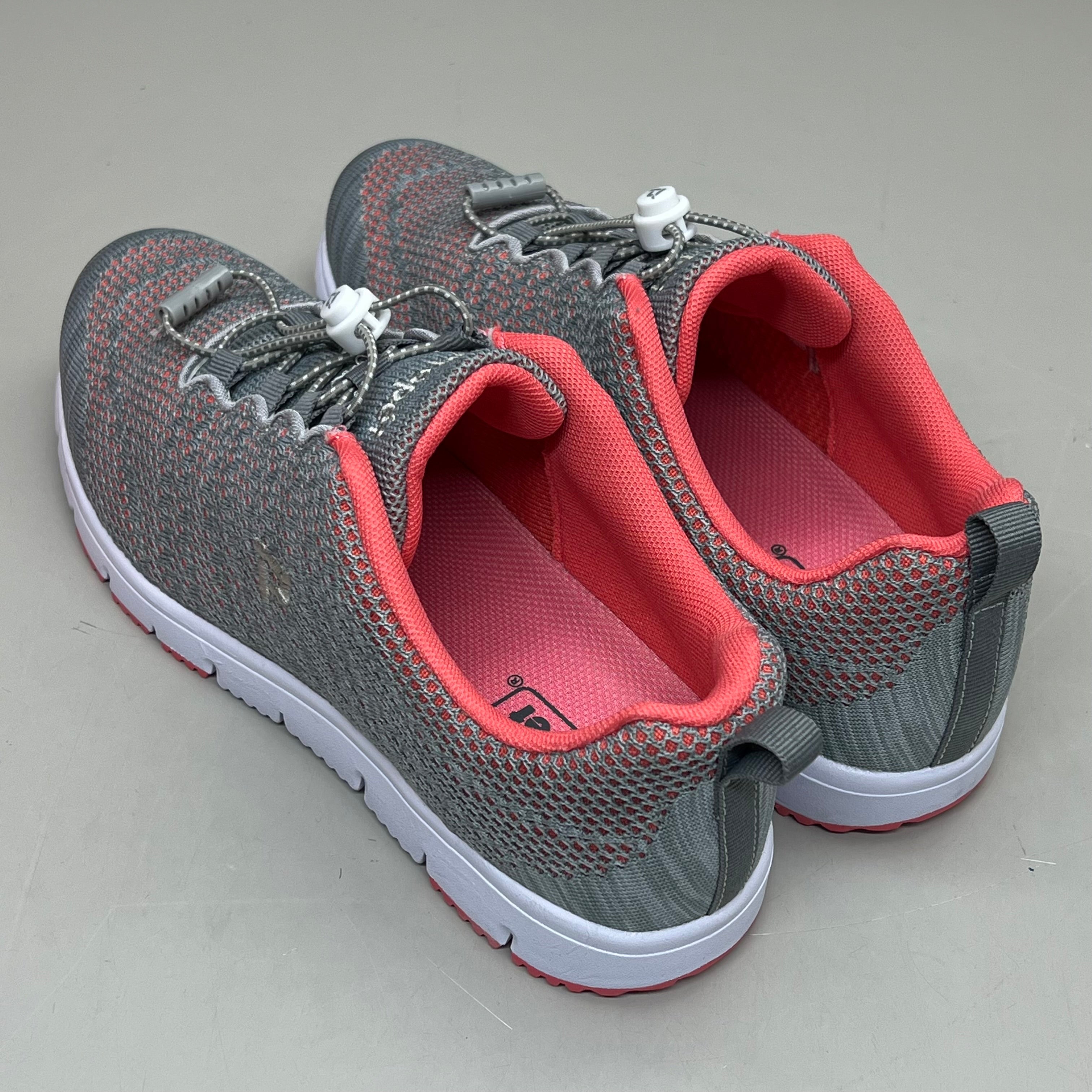 PROPET Travel Walker Evo Shoe Women's Sz 10 Width M(B) Coral/Grey WAT062M