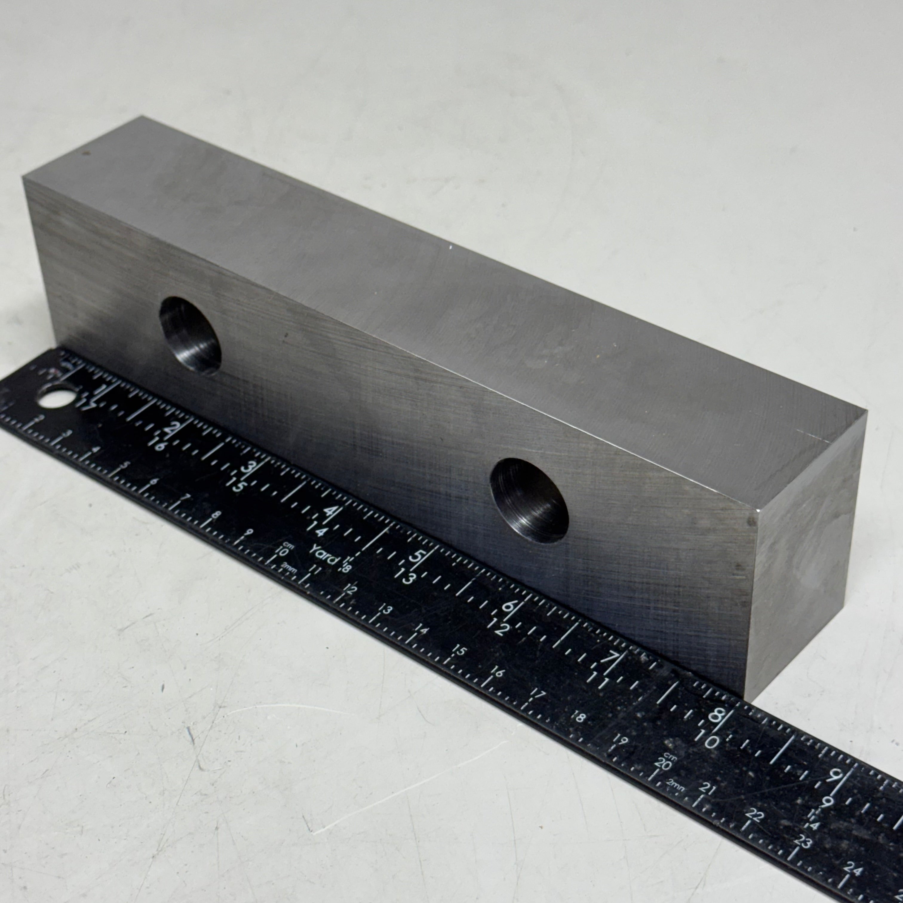 TCI (2 Pcs) Steel Vise Jaw Plate Grey