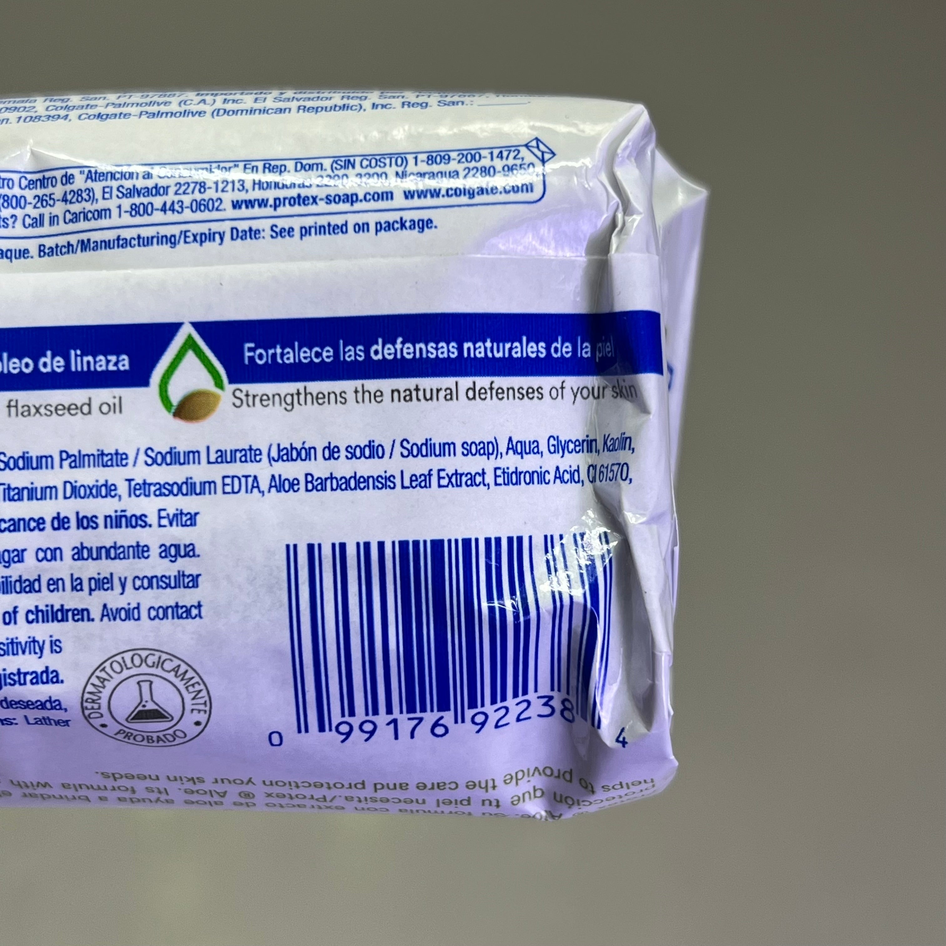 PROTEX (12 PACK) Aloe Extract 24hr Germ Protection Bar Soap 3.88 Oz BB 03/27