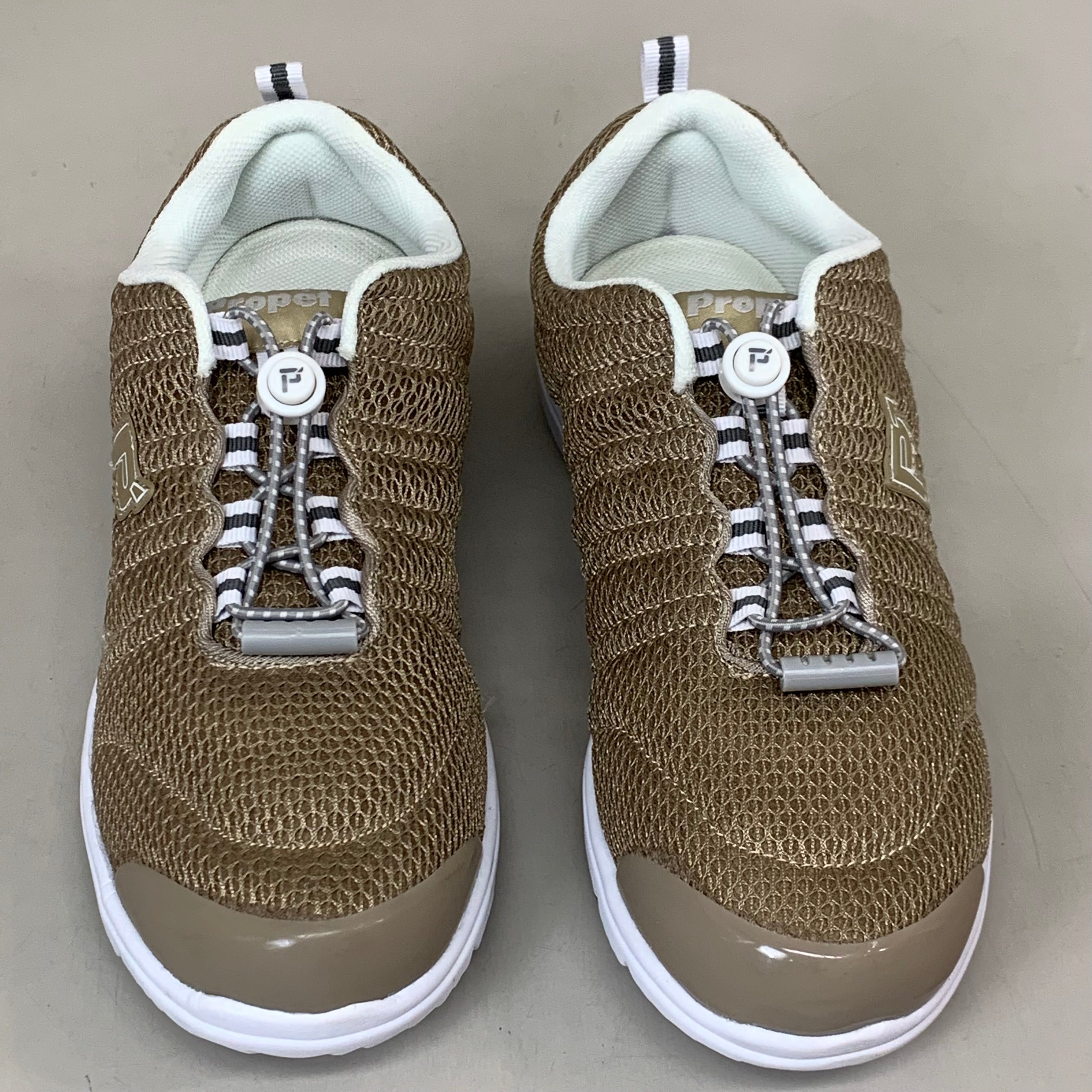 PROPET Travel Walker II Sneaker Shoes Women's SZ 7.5 Taupe Mesh W3239T-W-07H