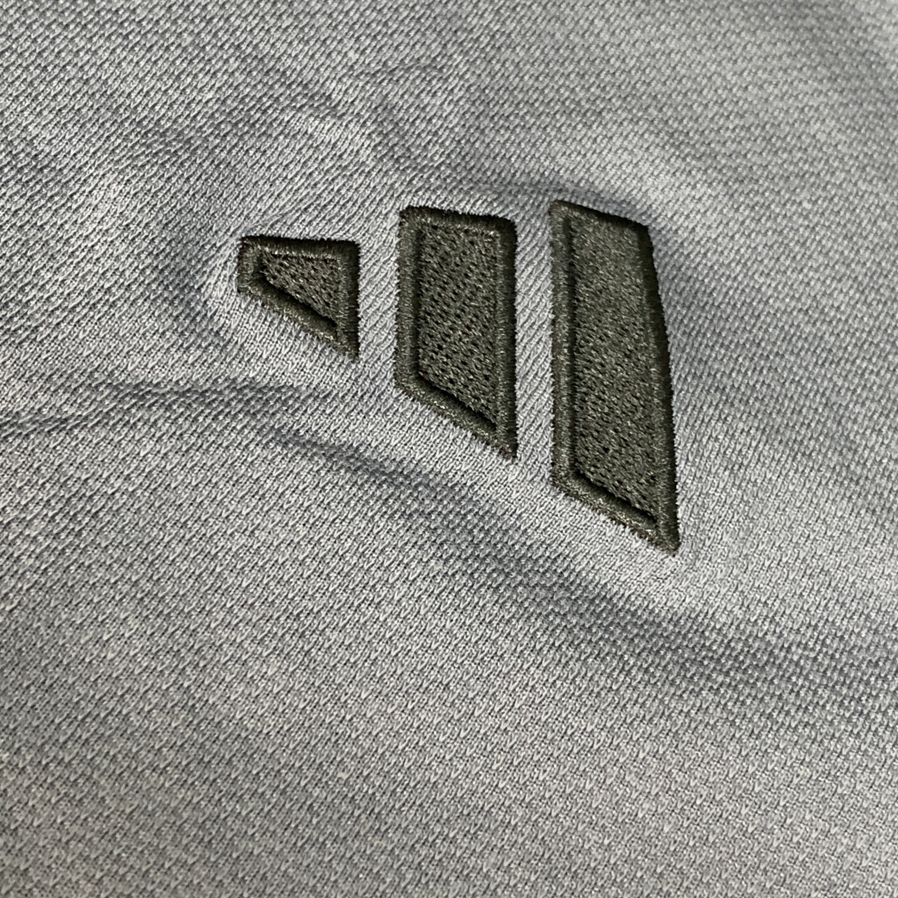 ADIDAS Los Angeles Football Club Training Polo Short Sleeve Grey M 23709685
