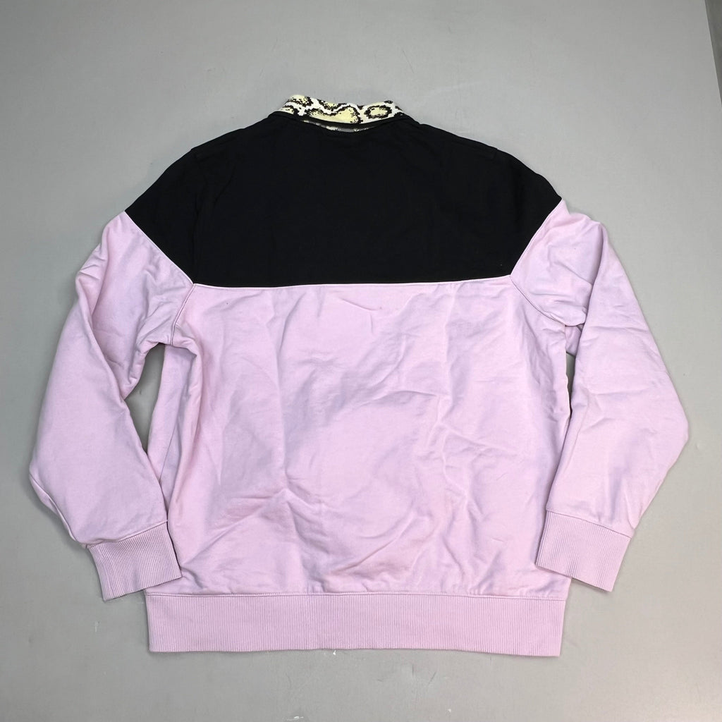 LACOSTE × OPENING CEREMONY 2002 Pull Over Sweatshirt Men's Sz L Pink/Black