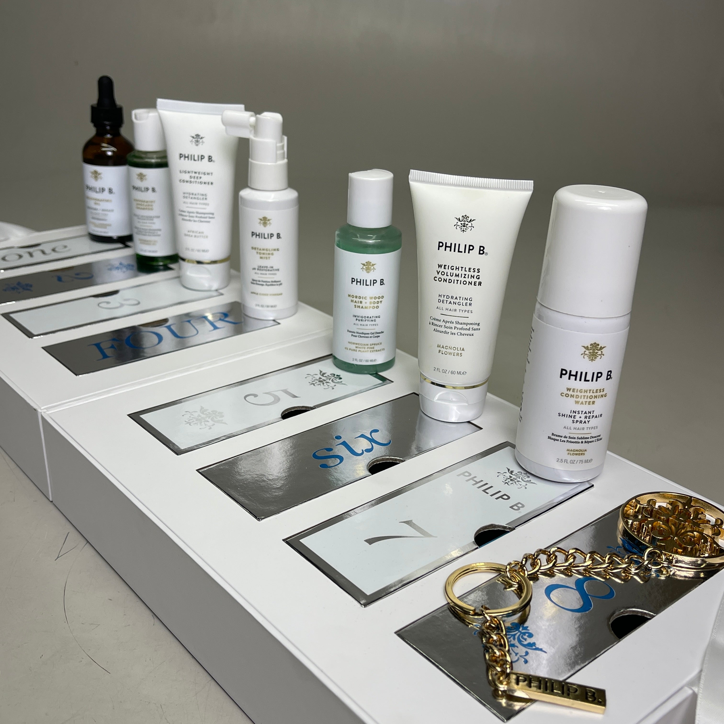 PHILLIP B. (Gift Set) 8 Days of Hanukkah Calendar Luxury Gift Set Collection