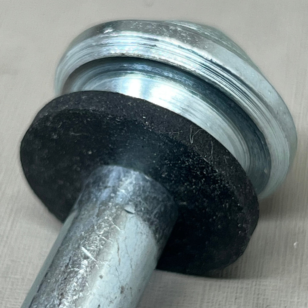 VMI LAMB WESTON (50 Pack) Curved Seal Cold Headed Bolt W/ Break Off Groove 4" Curved Bolt Chrome 0155-1826
