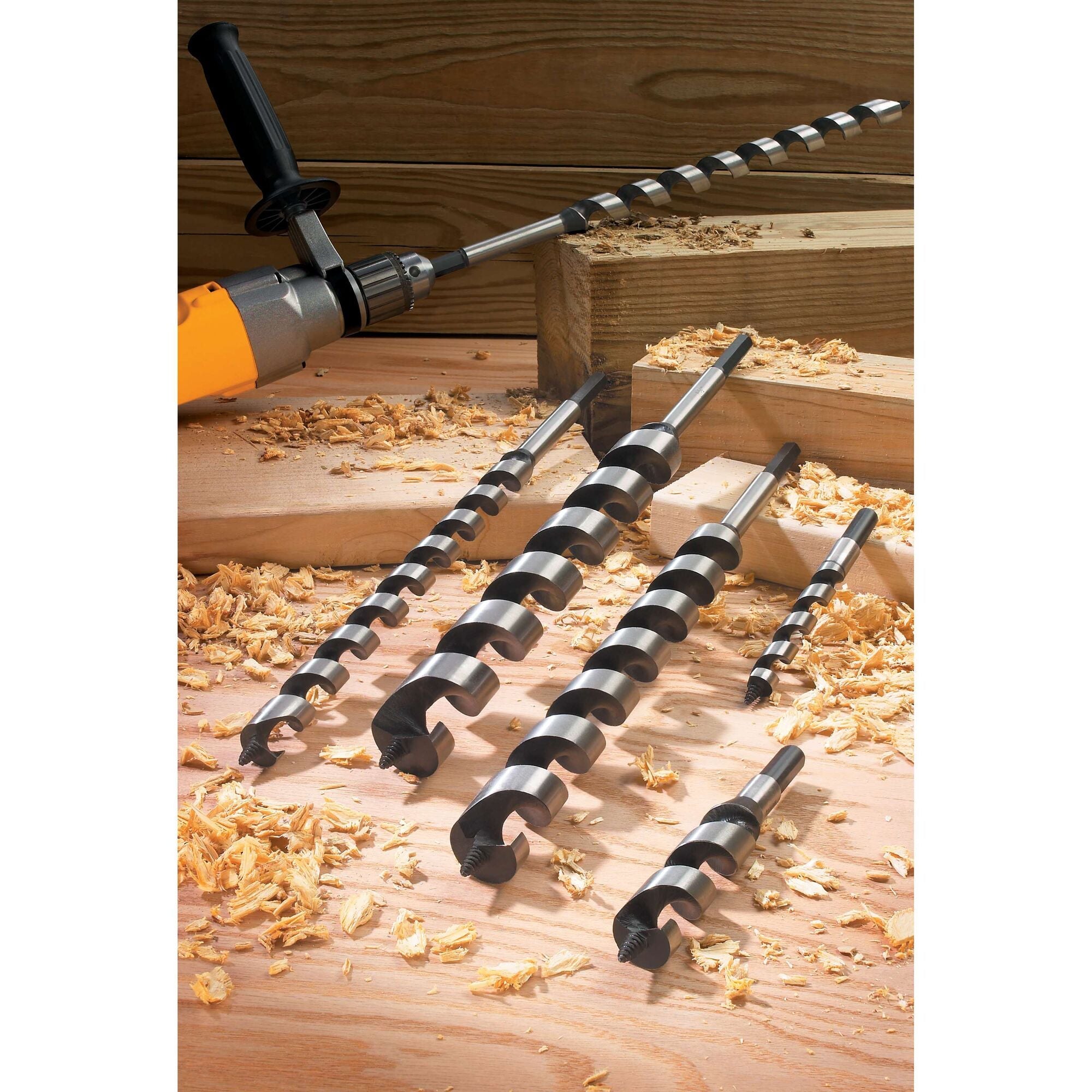 DeWalt DW1676 Drill Bit, Ship Auger, 1-1/2 Inch X 6 Inch