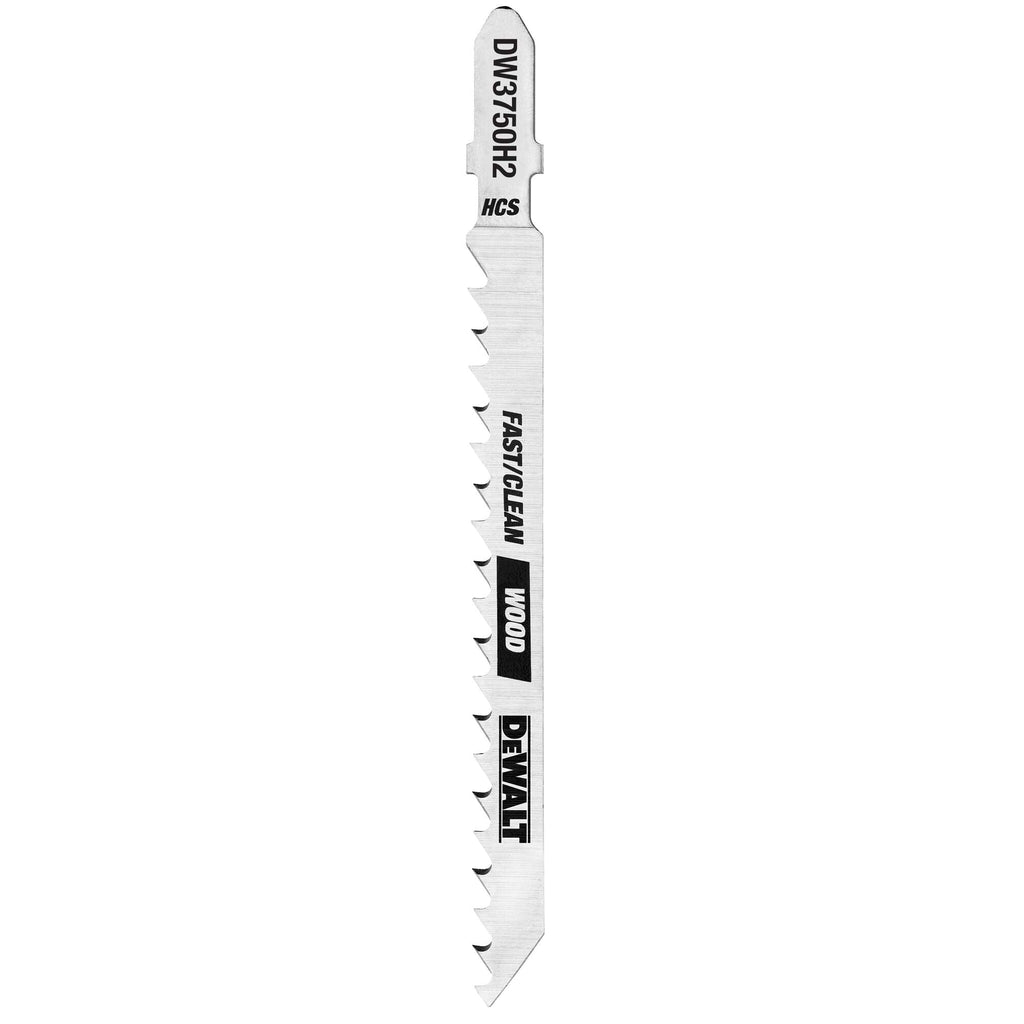 DeWalt DW3760H 4-Inch 10Tpi Fine Finish Wood Cut Hsc T-Shank Jig Saw Blade (5-Pack)