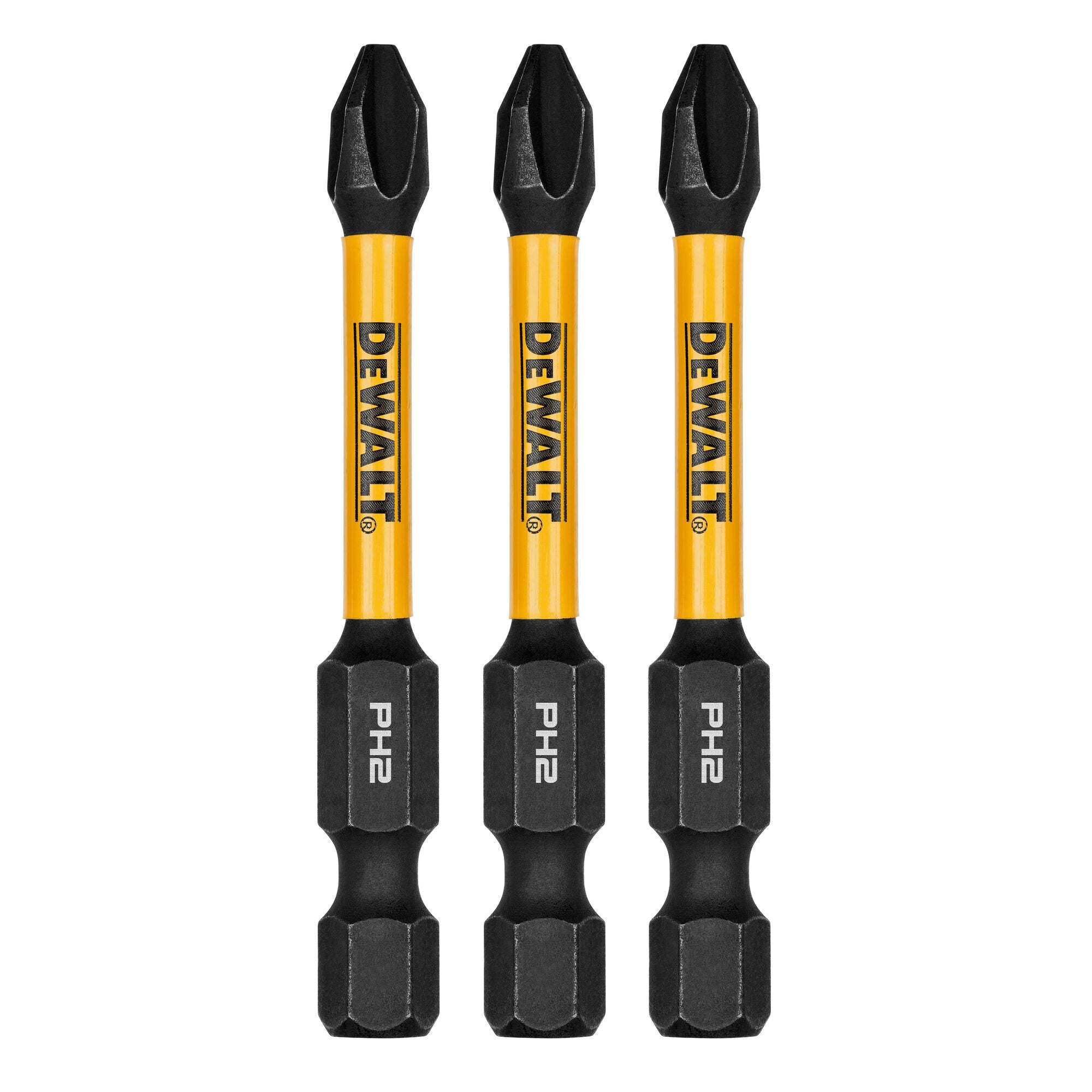 DeWalt DWAF2PH2IR3 2.25In Phillips #2 Flextorq 3 Pack