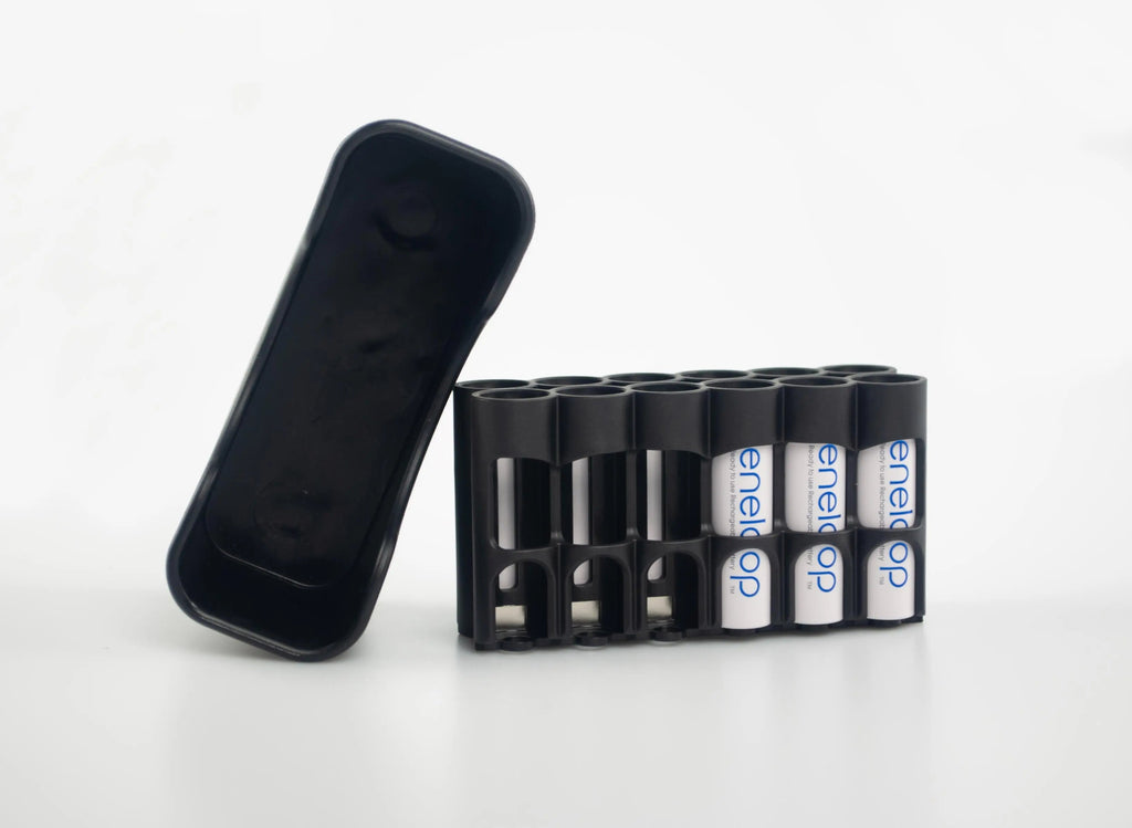 Magnetic AA 12 Pack Embedded with Cradle
