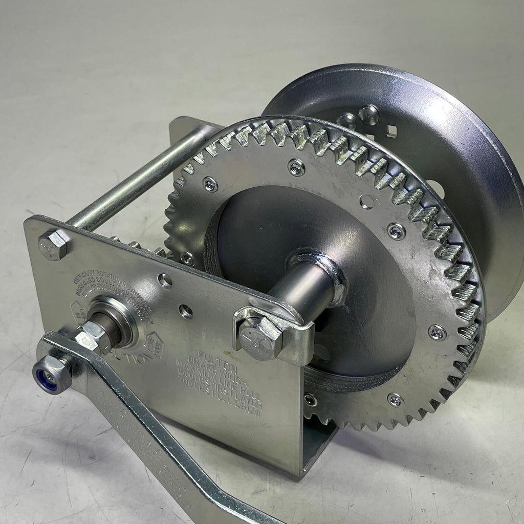 FULTON Automatic Brake Hand Winch, 1500-Lb. Load Capacity 143101