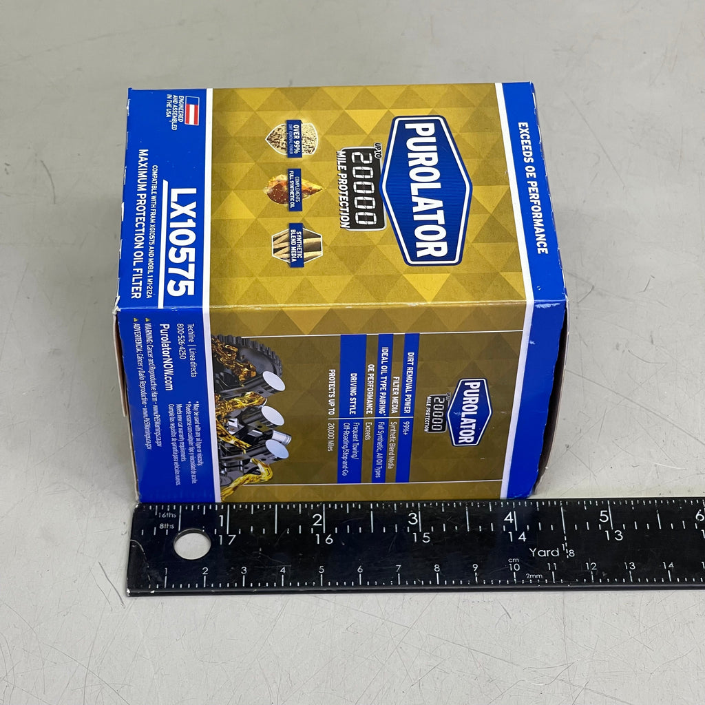 PUROLATOR (6 PACK) Maximum Protection Oil Filter 20000 Miles LX10575