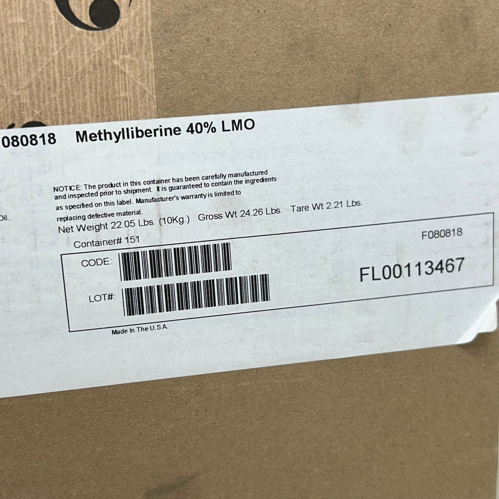 GLANBIA Methylliberine Supplement Powder  22lbs BB 09/26
