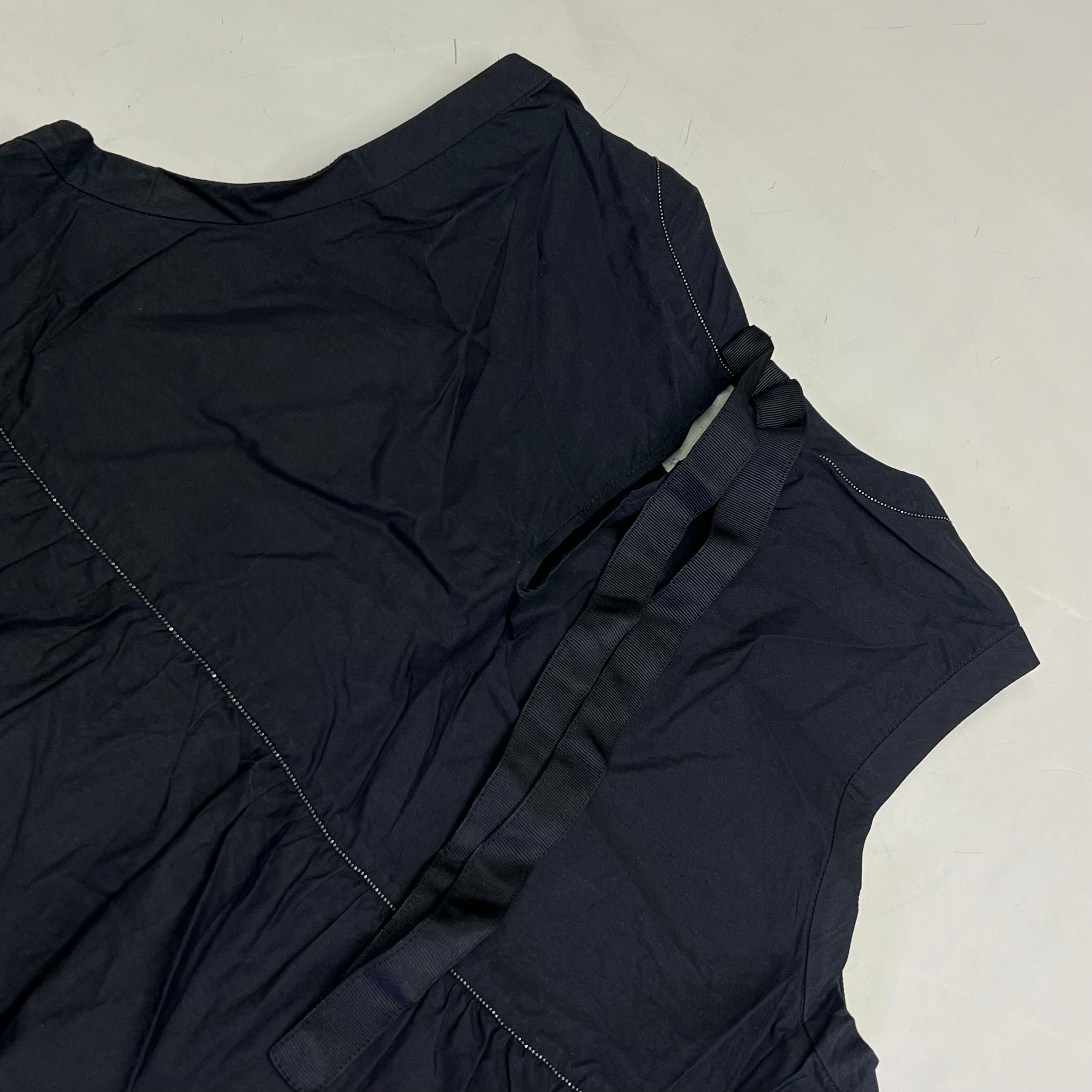 BRUNELLO CUCINELLI Summer Dress Made In Italy Women's Sz XL Black (Used)