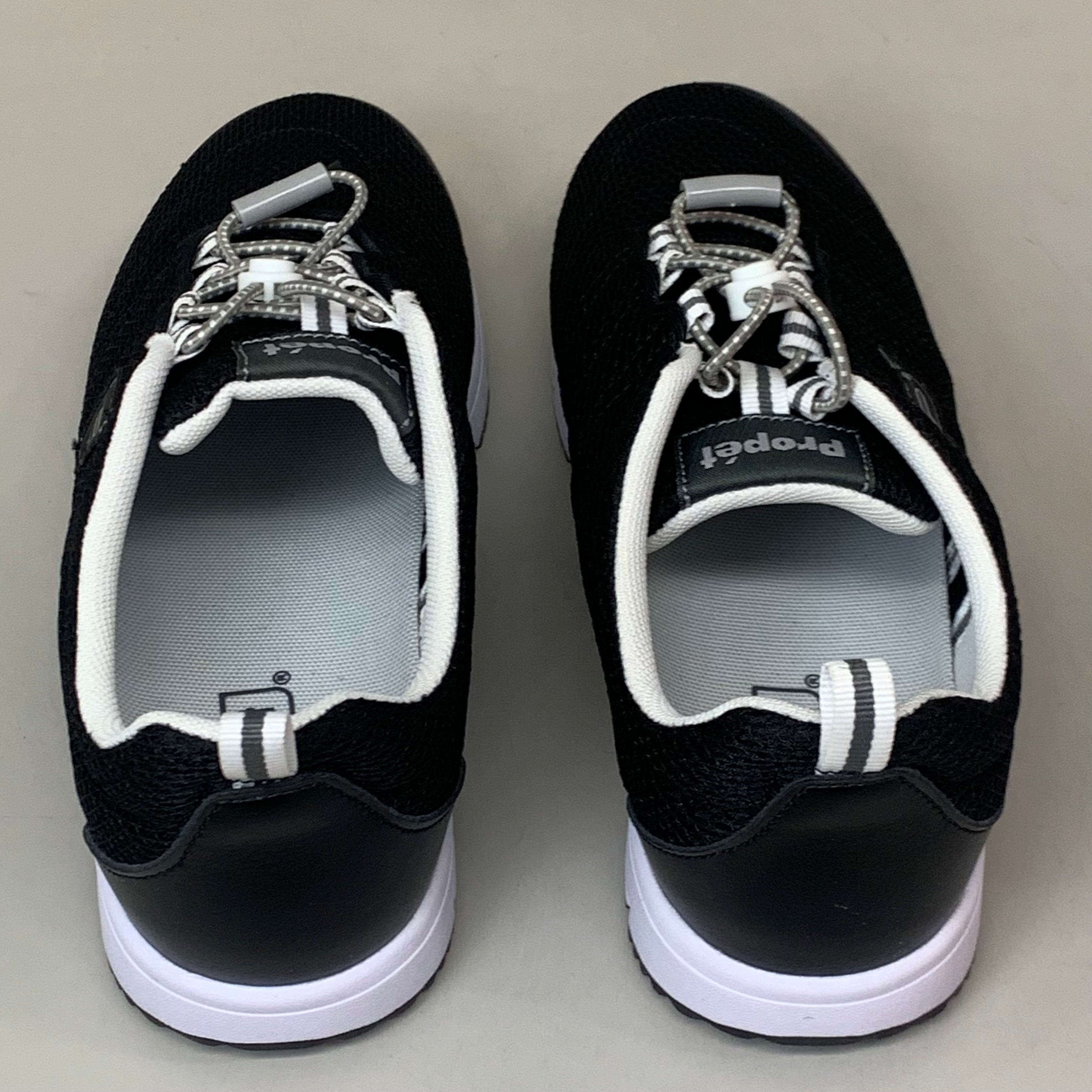 PROPET TravelWalker II Sneaker Shoes Women's SZ 9.5 Black Mesh W3239BM-X-09H