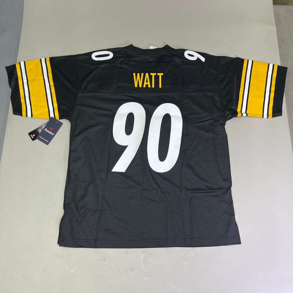 FANATICS Pittsburgh Steelers #90 T.J. Watt Home Jersey 3XL 427M-PSPL-7LF-4UA