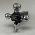 CURT Multi-Ball Mount & Hook 1' overall length Black 50785C-R8 (As-is )