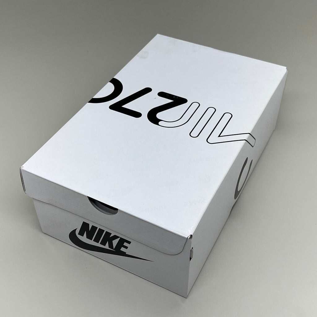 NIKE W Air Max 270 Foam Insole Mesh Sneakers Women's Sz 8 White Gold DZ77736 001