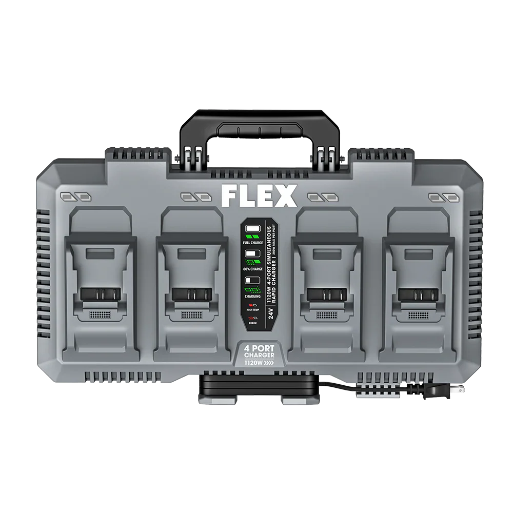 FLEX FX0451-Z 1120W 4-Port Simultaneous Rapid Charger