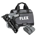 FLEX FX4311B-1A 15Ga Angled Nailer Kit (1x2.5Ah Battery+160W Charger)
