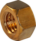 3/8-16 Finished Hex Nut Silicon Bronze