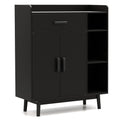 Floor Storage Cabinet Free Standing Cupboard Chest