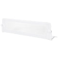 60-Inch Foldable Bed Rail Swing Down Baby Bed Guard Rail with Adjustable Safety Strap