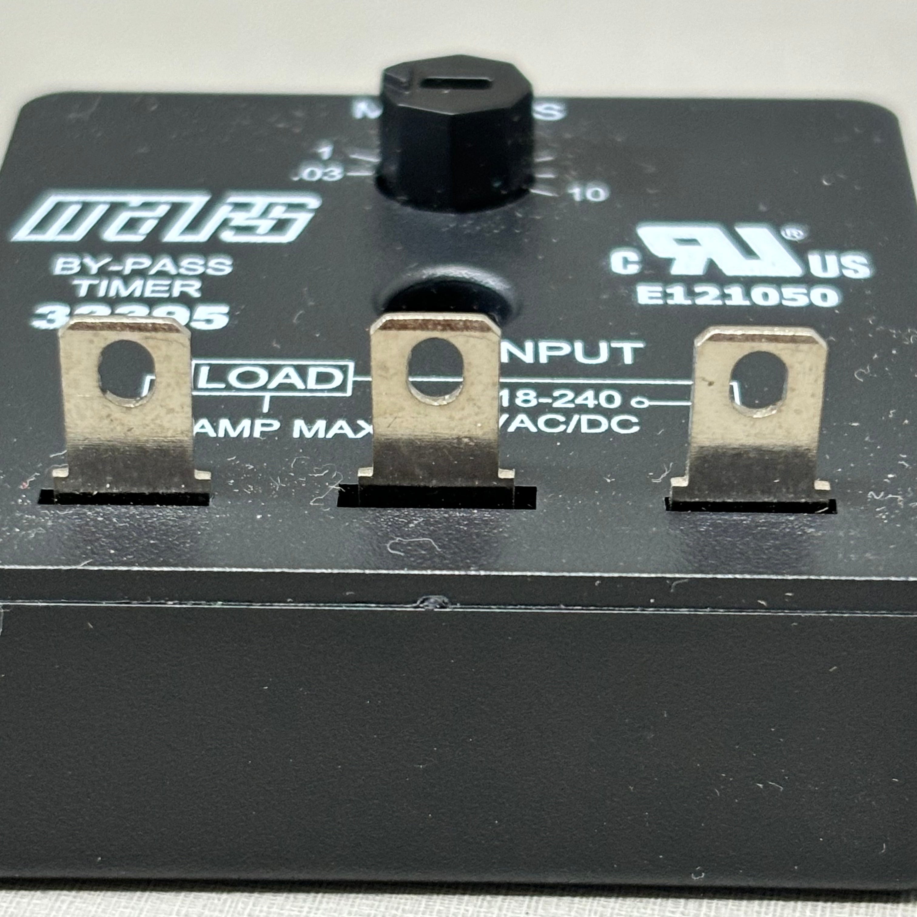 MARS SS Bypass timer 18-240 VAC 03-10 Min Dial Adjustment Quick Connect 32395