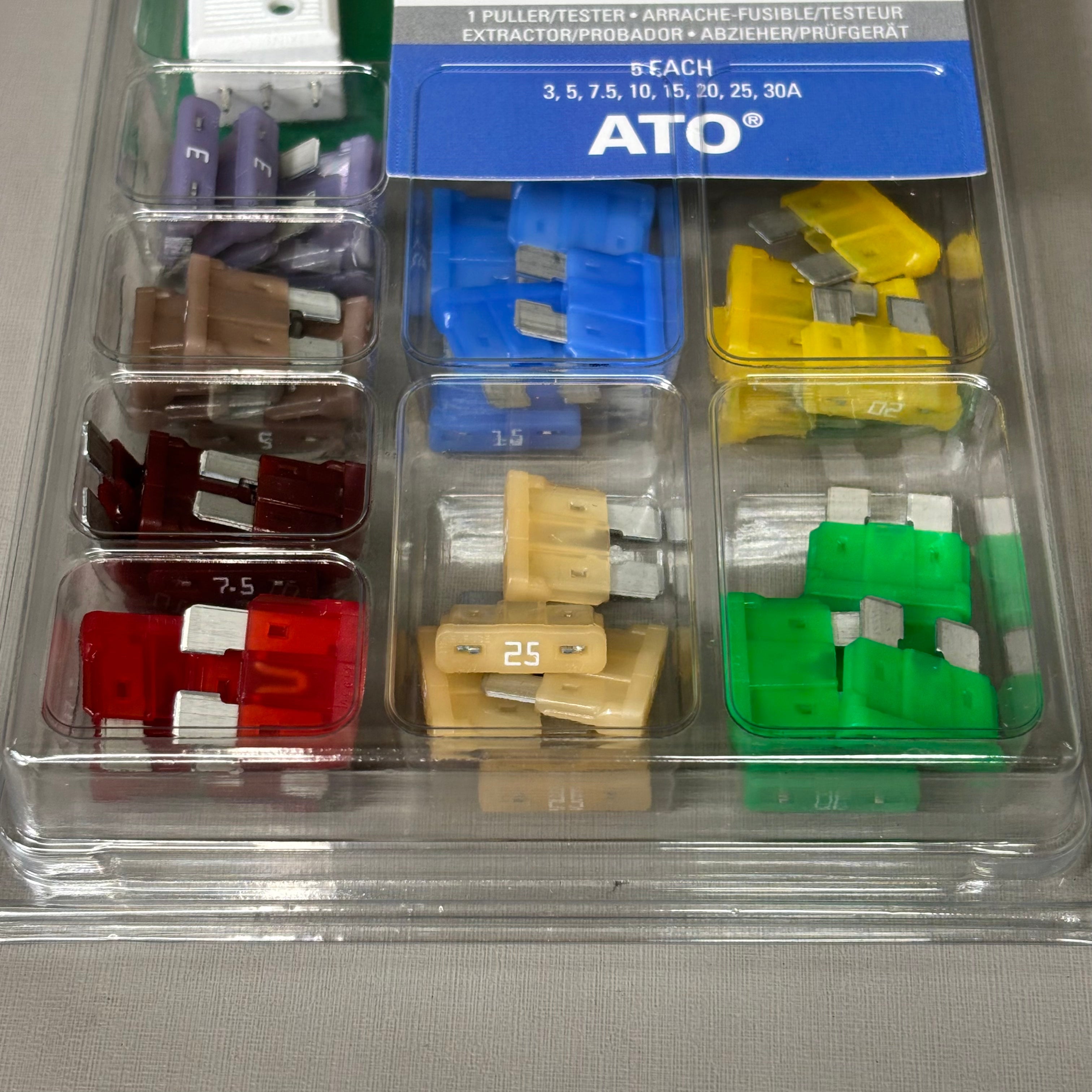 LITTLE FUSE (40 PIECE) Value Pack Various AMP ATO 32V  Multicolor 00940400Z