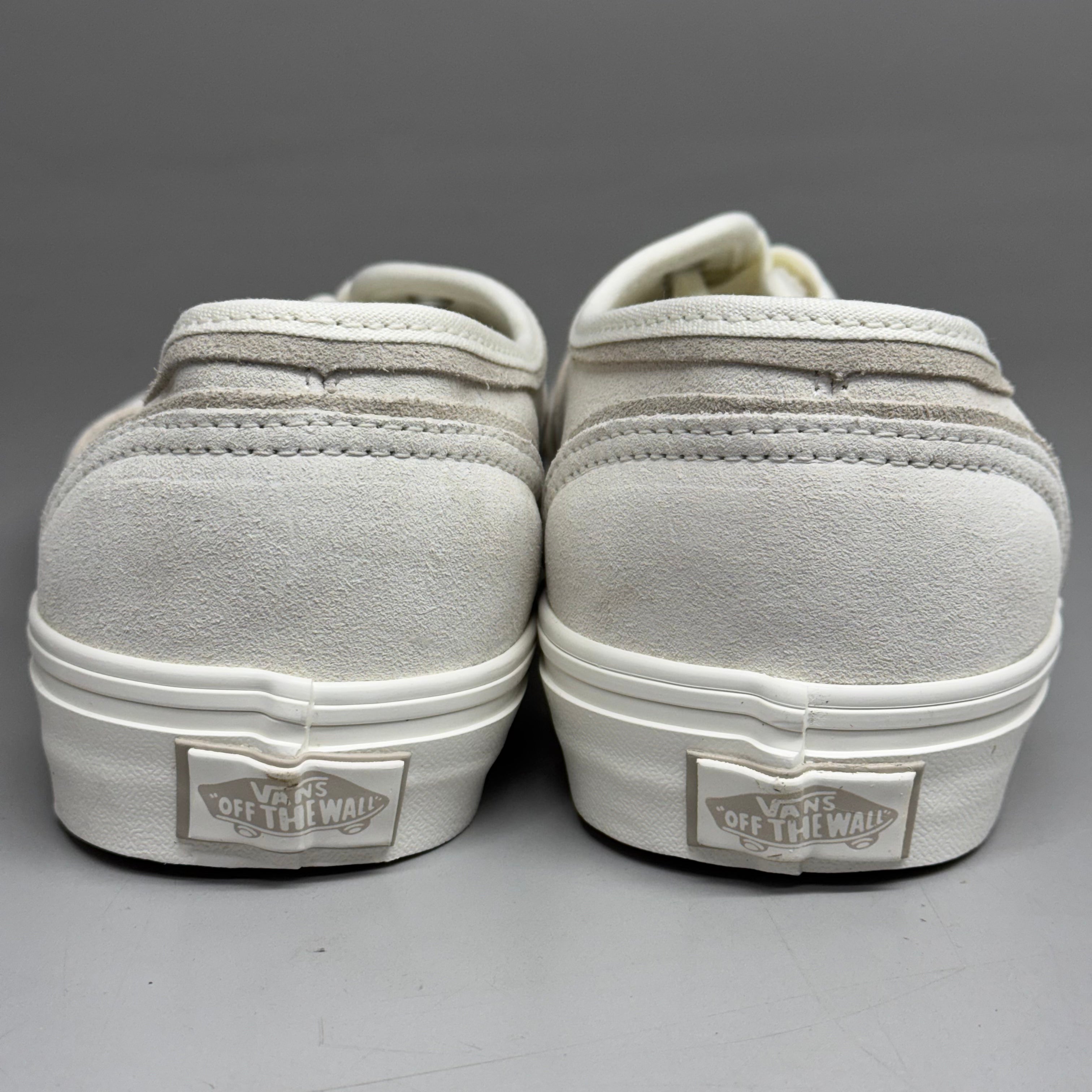 VANS Authentic Sliver Sneakers Shoes Mens's Sz 12 White/White VN000D6DWWW